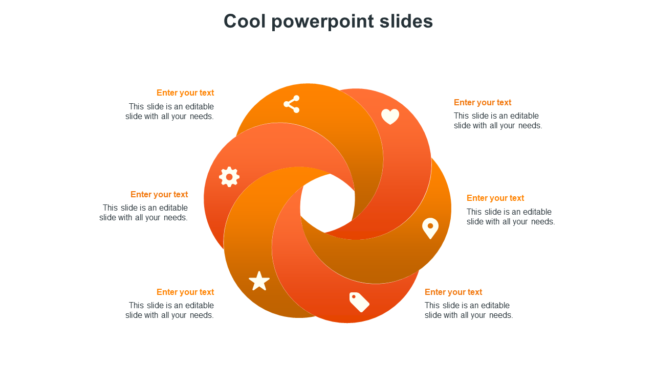 Free - Editable Cool PowerPoint Slides Infographics Design